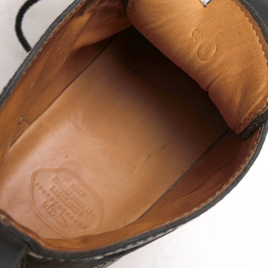 ビズビム／VISVIM シューズ デッキシューズ 靴 メンズ 男性 男性用レザー 革 本革 ブラック 黒  AMERICANA DECK VD Vibramソール メンズの靴/シューズ(デッキシューズ)の商品写真