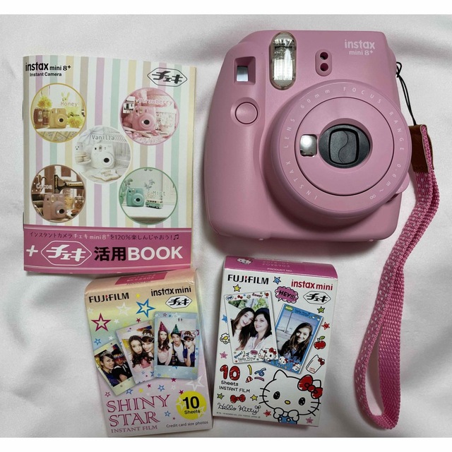 富士フイルム(フジフイルム)のチェキ FUJI FILM INSTAX MINI 8+ フィルム2セット スマホ/家電/カメラのカメラ(フィルムカメラ)の商品写真