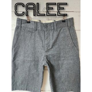 キャリー(CALEE)の《大人気》CALEE キャリー ハーフパンツ ショートパンツ グレー M(ショートパンツ)