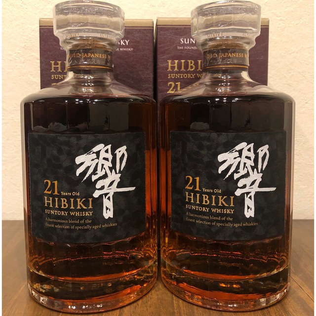 新品・未開栓　サントリー　響21年　700ml 2本