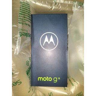 モトローラ(Motorola)のmoto g13 マットチャコール(スマートフォン本体)