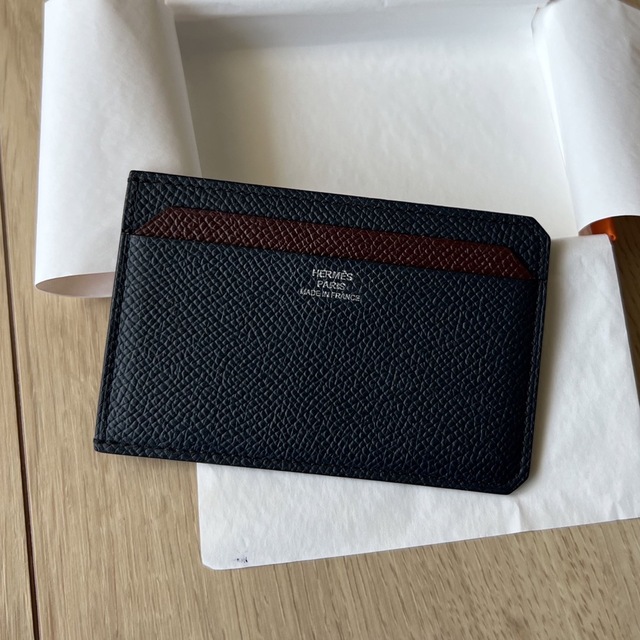 Hermes(エルメス)のHERMESエルメス シティ 4ccバイカラーカードケース美品！ガルヴィ メンズのファッション小物(名刺入れ/定期入れ)の商品写真