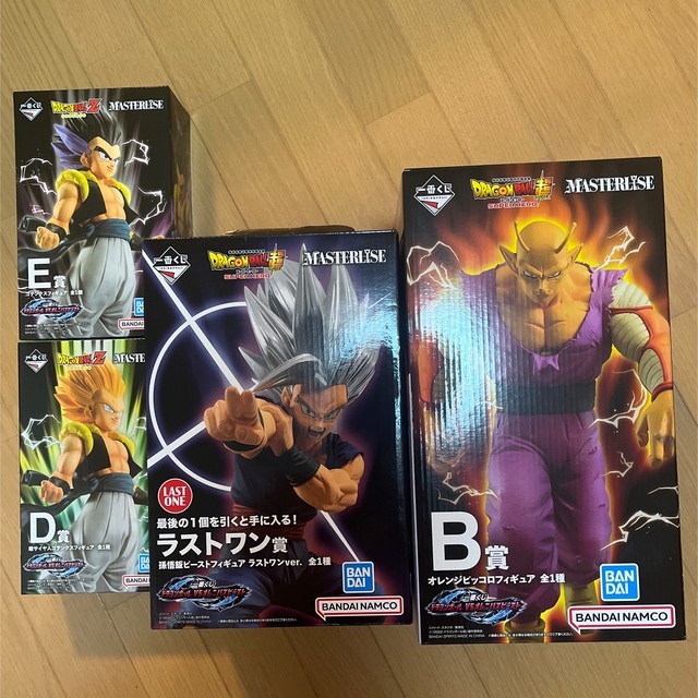 ドラゴンボール　一番くじ　B、D、E、ラストワン賞　フィギュアセット