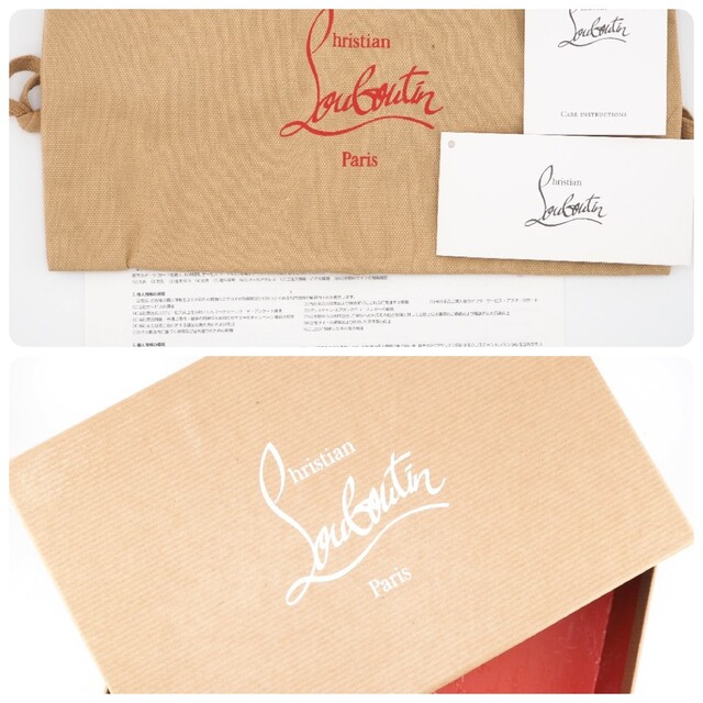 Christian Louboutin(クリスチャンルブタン)の超希少 クリスチャンルブタン レザー ラウンドジップウォレット 長財布 ブラック メンズのファッション小物(長財布)の商品写真