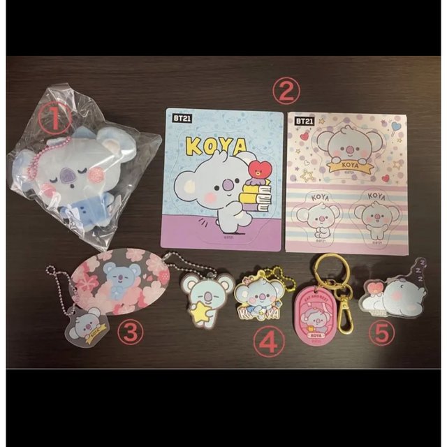 BT21(ビーティーイシビル)のBT21 KOYA コヤ  エンタメ/ホビーのタレントグッズ(アイドルグッズ)の商品写真