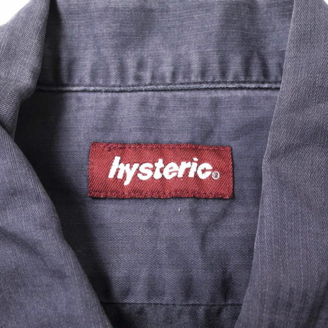 HYSTERIC ヒステリックグラマー ワークシャツ ギターガール