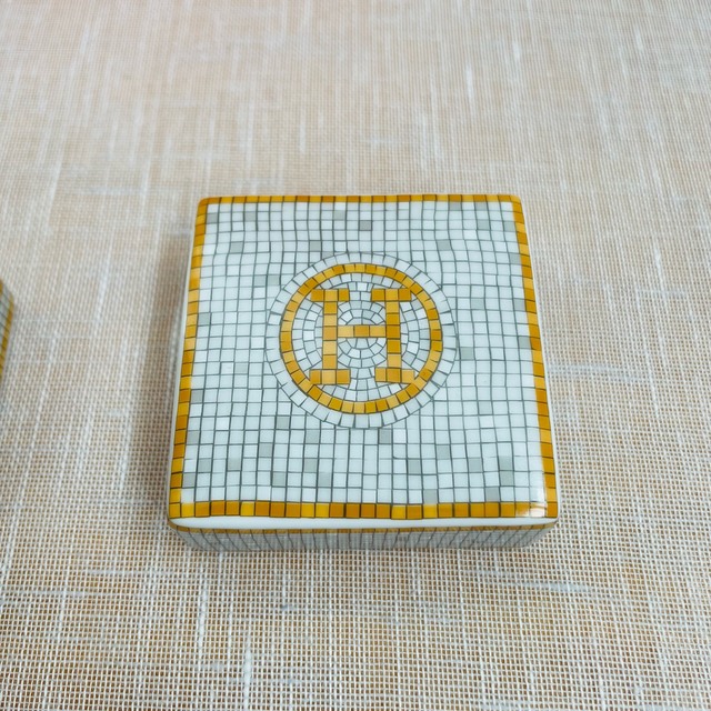 Hermes - HERMES エルメス モザイクヴァンキャトル ゴールド シュガー