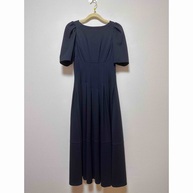 Her lip to(ハーリップトゥ)のMarylebone Short-Sleeve Dress レディースのワンピース(ロングワンピース/マキシワンピース)の商品写真