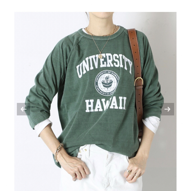 L'Appartement DEUXIEME CLASSE(アパルトモンドゥーズィエムクラス)のGOOD ROCK SPEEDグッドロックスピードHAWAII ラグランTシャツ レディースのトップス(Tシャツ(長袖/七分))の商品写真