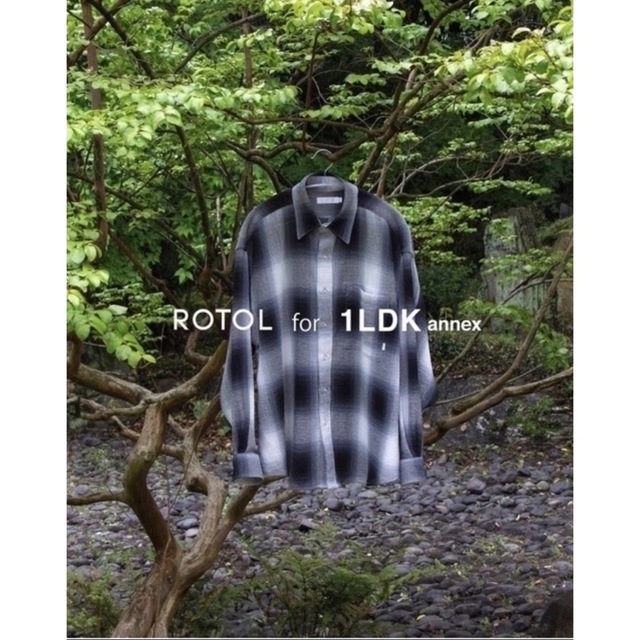 1LDK SELECT(ワンエルディーケーセレクト)のROTOL for 1LDK annex  BASIC SHIRT サイズ2 メンズのトップス(シャツ)の商品写真