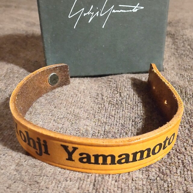 レア★ヨウジヤマモト Yohji Yamamoto レザーブレスレット