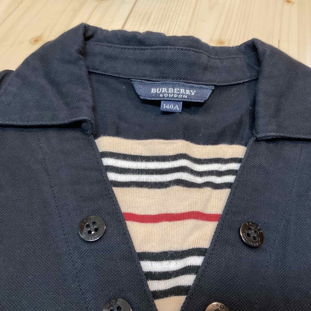 BURBERRY(バーバリー)のバーバリー　140㎝　ポロシャツ キッズ/ベビー/マタニティのキッズ服男の子用(90cm~)(Tシャツ/カットソー)の商品写真