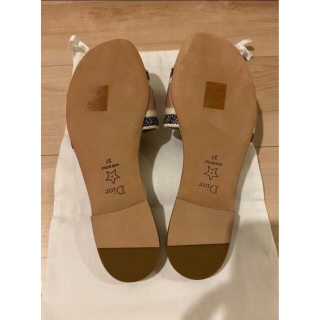 DIOR ディオール 新品未使用 完売柄サンダル 37