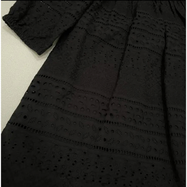 ZARA(ザラ)のZARA ザラ  オフショルダーワンピース ブラック レディースのトップス(シャツ/ブラウス(長袖/七分))の商品写真