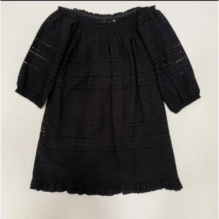 ザラ(ZARA)のZARA ザラ  オフショルダーワンピース ブラック(シャツ/ブラウス(長袖/七分))