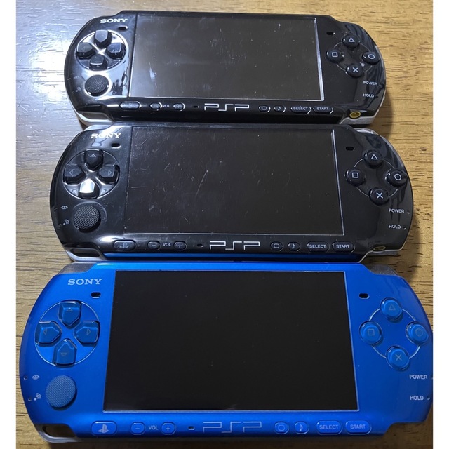 PSP3000 ジャンク　3台セットゲームソフト/ゲーム機本体