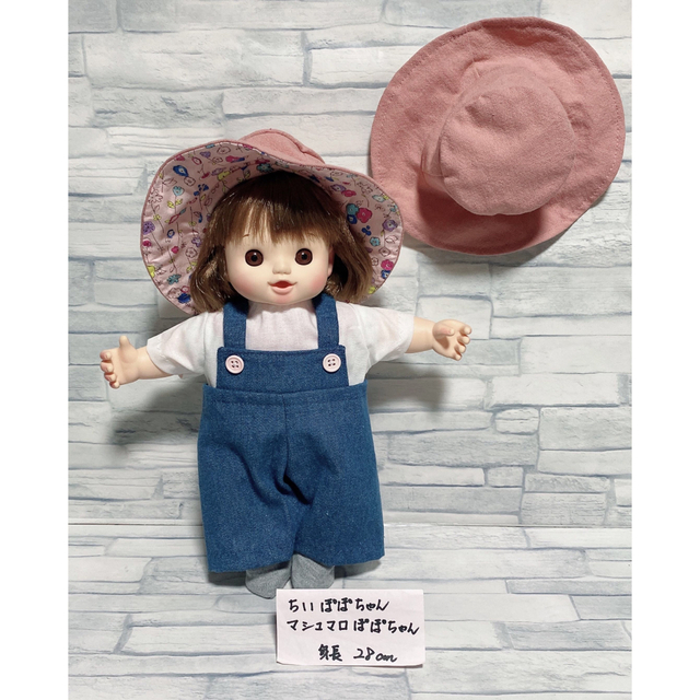 超美品 ちいぽぽ マシュマロぽぽちゃん 服 ハンドメイド パジャマ 111