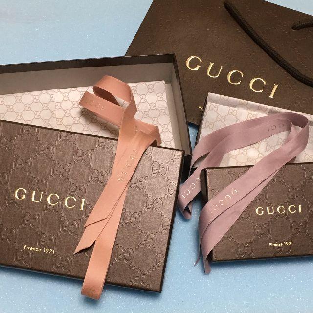 Gucci(グッチ)のMia様専用【美品】グッチ　空箱・リボン・ショップ袋 その他のその他(その他)の商品写真