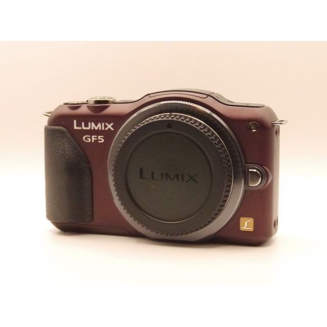 パナソニック LUMIX DMC-GF5 ボディ エンジ 美品ミラーレス一眼