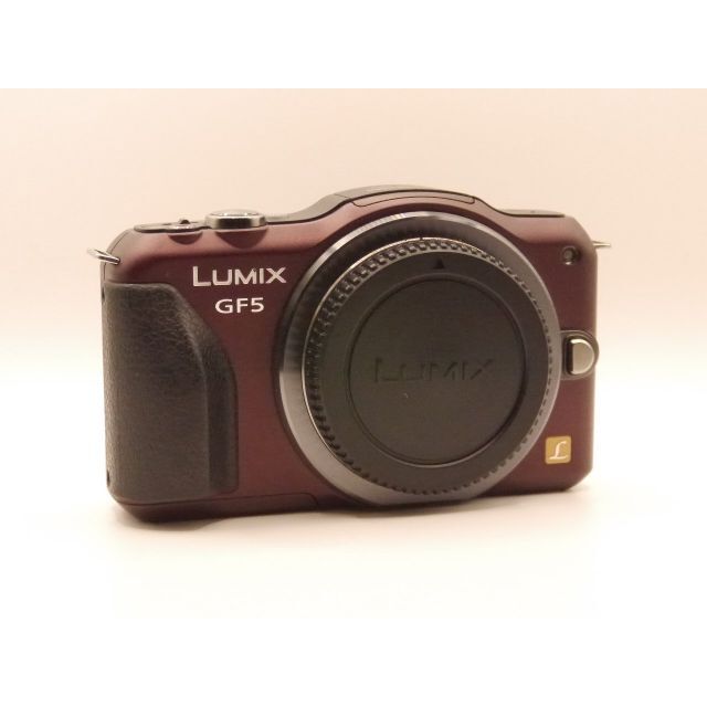 Panasonic(パナソニック)のパナソニック LUMIX DMC-GF5 ボディ エンジ 美品 スマホ/家電/カメラのカメラ(ミラーレス一眼)の商品写真