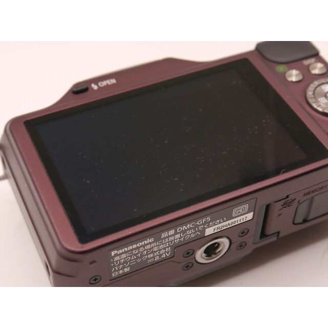 Panasonic(パナソニック)のパナソニック LUMIX DMC-GF5 ボディ エンジ 美品 スマホ/家電/カメラのカメラ(ミラーレス一眼)の商品写真