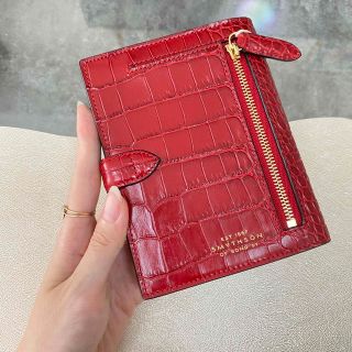 スマイソン 財布(レディース)(レッド/赤色系)の通販 6点 | Smythson