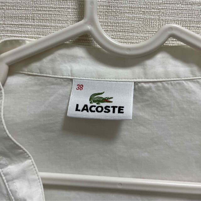 LACOSTE(ラコステ)のラコステ　スタンドカラー　シャツ レディースのトップス(シャツ/ブラウス(長袖/七分))の商品写真