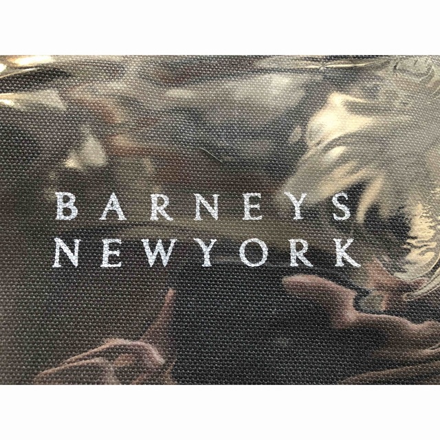 BARNEYS NEW YORK(バーニーズニューヨーク)の【新品未開封】バーニーズ　ニューヨーク　キャンバストートバッグ　ブラック　匿名 レディースのバッグ(トートバッグ)の商品写真