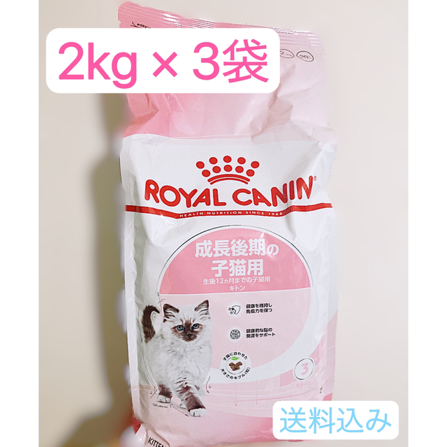 ロイヤルカナン 成長後期の子猫用 2kg×3袋セット