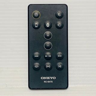 オンキヨー(ONKYO)のONKYO RC-847S RBX-500用 オーディオリモコン(その他)