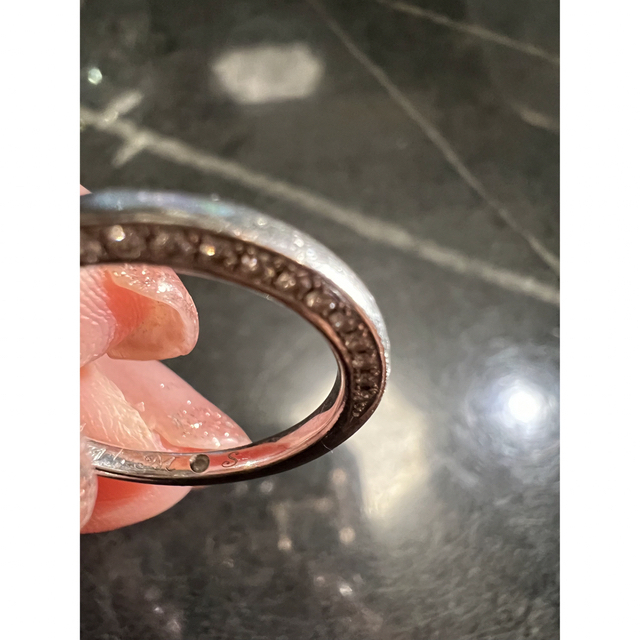プラチナ ダイヤモンド エタニティ リング レディースのアクセサリー(リング(指輪))の商品写真