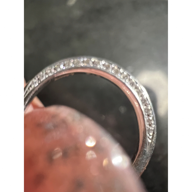 プラチナ ダイヤモンド エタニティ リング レディースのアクセサリー(リング(指輪))の商品写真