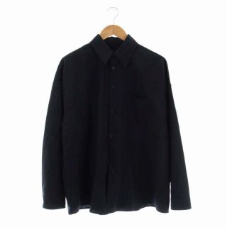 MARNI マルニ WOOL SHIRT ウールシャツ 黒 ブラック 46