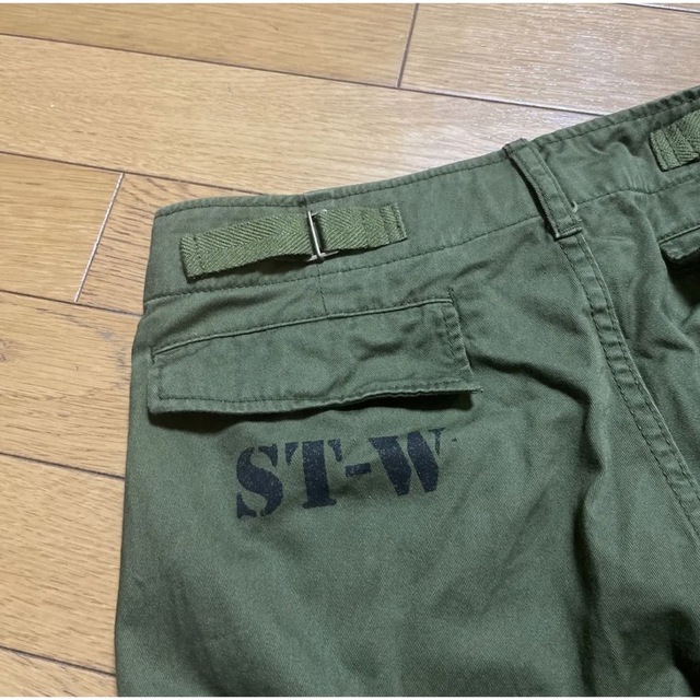 STUSSY(ステューシー)のSTUSSY woman ミリタリーパンツ カーキ レディースのパンツ(カジュアルパンツ)の商品写真