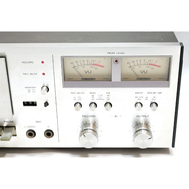 TEAC A-410 ティアック カセットデッキ 昭和 レトロの通販 by K TEAC A-410 ティアック カセットデッキ 昭和 レトロの通販 by K