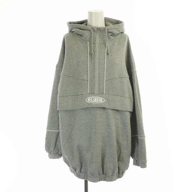 新品 X-girl  SWEAT ANORAK ワンピース