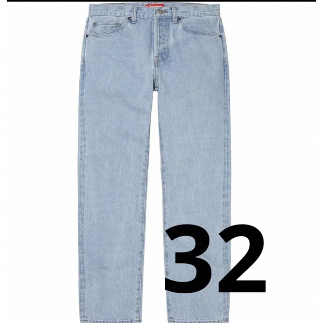 Supreme Stone washed Slim Jean /32パンツ