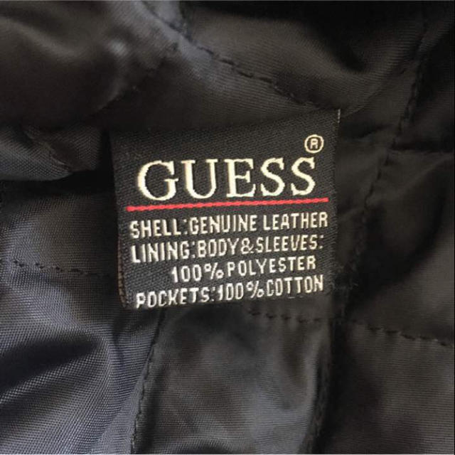 GUESS(ゲス)のGUESS  革ジャン メンズのジャケット/アウター(レザージャケット)の商品写真