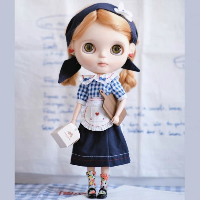 ブライス お洋服 アウトフィット 海外作家製 Francc II ハンドメイドのぬいぐるみ/人形(人形)の商品写真