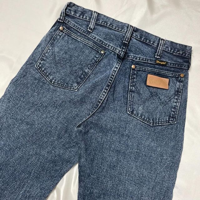 デニム/ジーンズ 希少 80s ラングラー 13MWZNF USA製 W30L34 後染め
