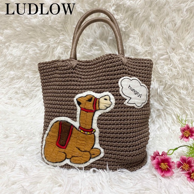 LUDLOW ラドロー コードバッグ ラクダ