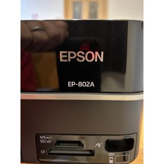 エプソン(EPSON)の【ジャンク】EPSON EP-802A プリンタ おまけ付き(OA機器)