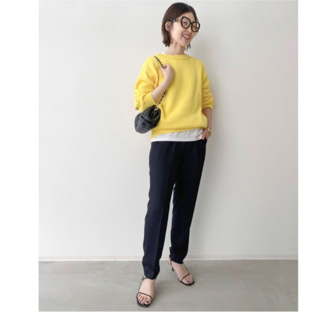 L'Appartement DEUXIEME CLASSE(アパルトモンドゥーズィエムクラス)の【L'Appartementアパルトモン ニット GENTLEMAN KNIT】 レディースのトップス(ニット/セーター)の商品写真