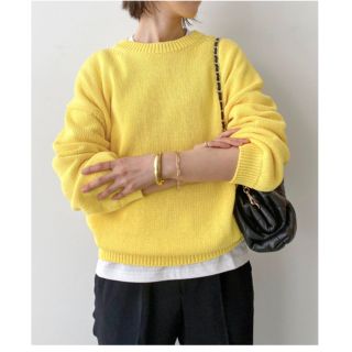 アパルトモンドゥーズィエムクラス(L'Appartement DEUXIEME CLASSE)の【L'Appartementアパルトモン ニット GENTLEMAN KNIT】(ニット/セーター)