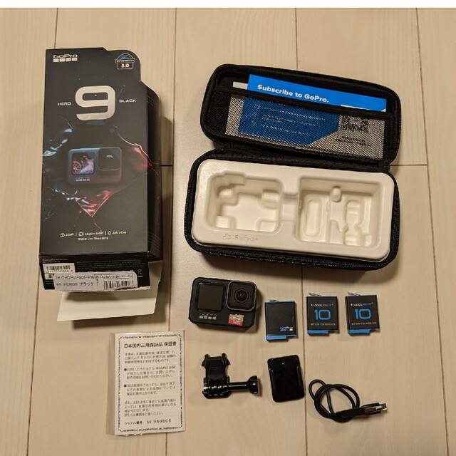 新品未開封GoPro HERO9 BLACK MicroSD 32GB付き