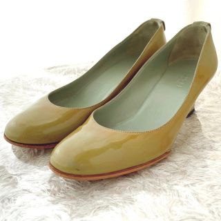 グッチ ハイヒール/パンプス(レディース)(グリーン・カーキ/緑色系