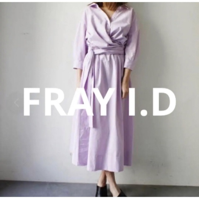 FRAY I.D フレイアイディー　シャツワンピース　ピンク