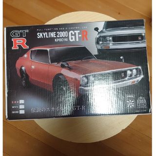 ニッサン(日産)のSKYLINE　2000  GT-R  ラジコン（RED）(ホビーラジコン)