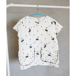 シモネッタ(Simonetta)のシモネッタ　ブラウス　イルグッフォ　ブルーワンピース　セット(ワンピース)