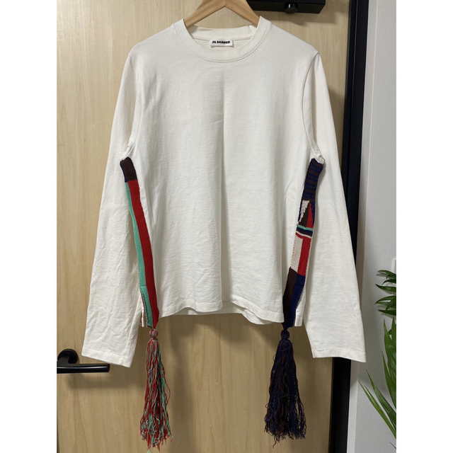 Jil Sander(ジルサンダー)のJIL SANDER ジルサンダー ロンT タッセル メンズのトップス(Tシャツ/カットソー(七分/長袖))の商品写真